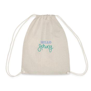 Tee-shirt printemps - Sac de sport léger - nature - Devant
