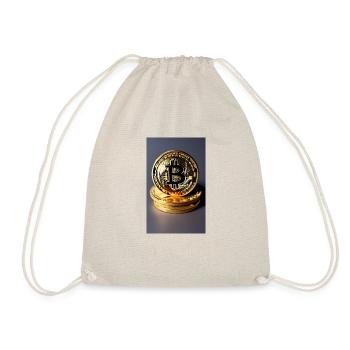 Bitcoin 01 - Drawstring Bag - nature - Front