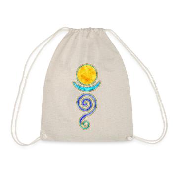 Symbole abstrait - Déesse du pouvoir Femmes 4 - Sac de sport léger - nature - Devant