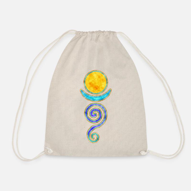 Symbole abstrait - Déesse du pouvoir Femmes 4 - Sac de sport léger - nature