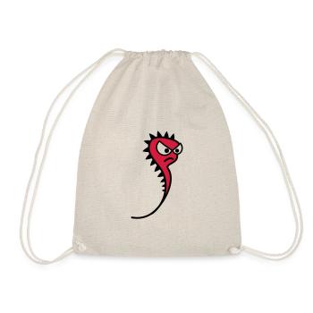 Evil sperm - Drawstring Bag - nature - Front