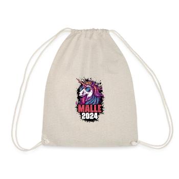 Malle 2024 Licorne - Sac de sport léger - nature - Devant