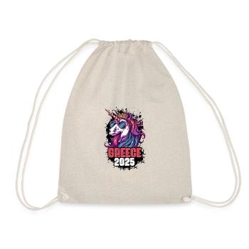 Licorne Grèce 2025 - Sac de sport léger - nature - Devant