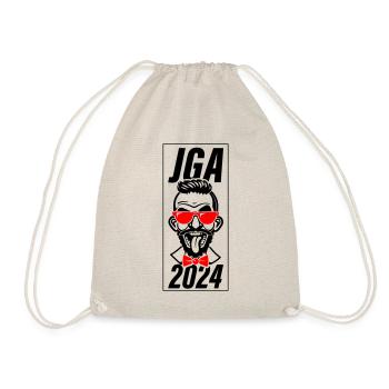 Bachelor Party 2024 Bachelor Party - Drawstring Bag - nature - Front