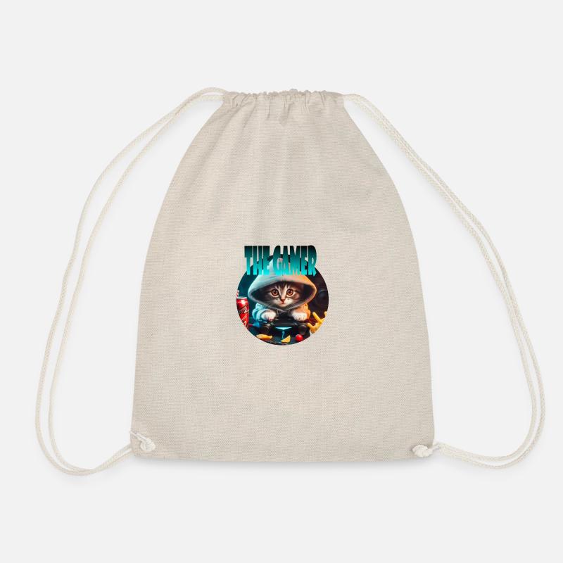 Chat Gamer - Sac de sport léger - nature