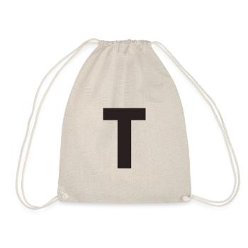T - Drawstring Bag - nature - Front
