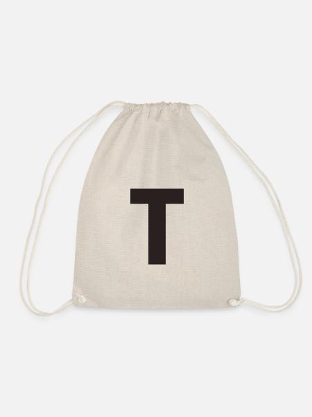 T - Drawstring Bag - nature