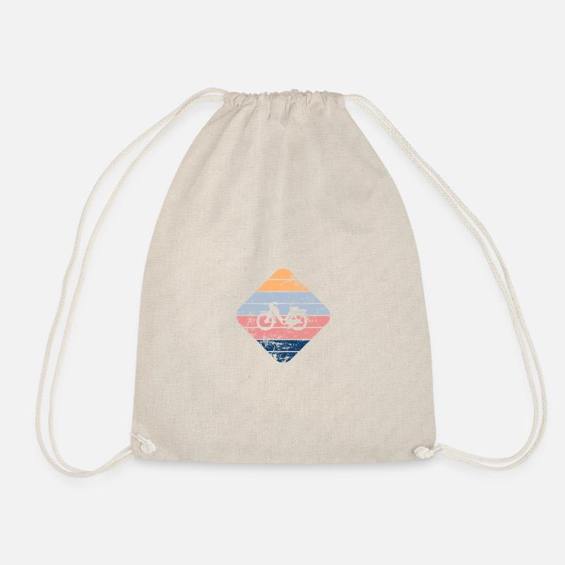 Moped - Drawstring Bag - nature