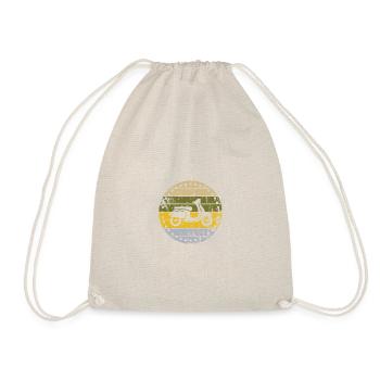 motorcycle - Drawstring Bag - nature - Front
