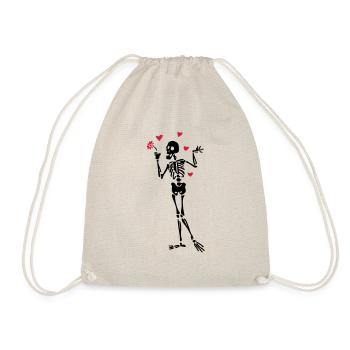Skeleton-Liebhaber - Turnbeutel - Natur - Vorne
