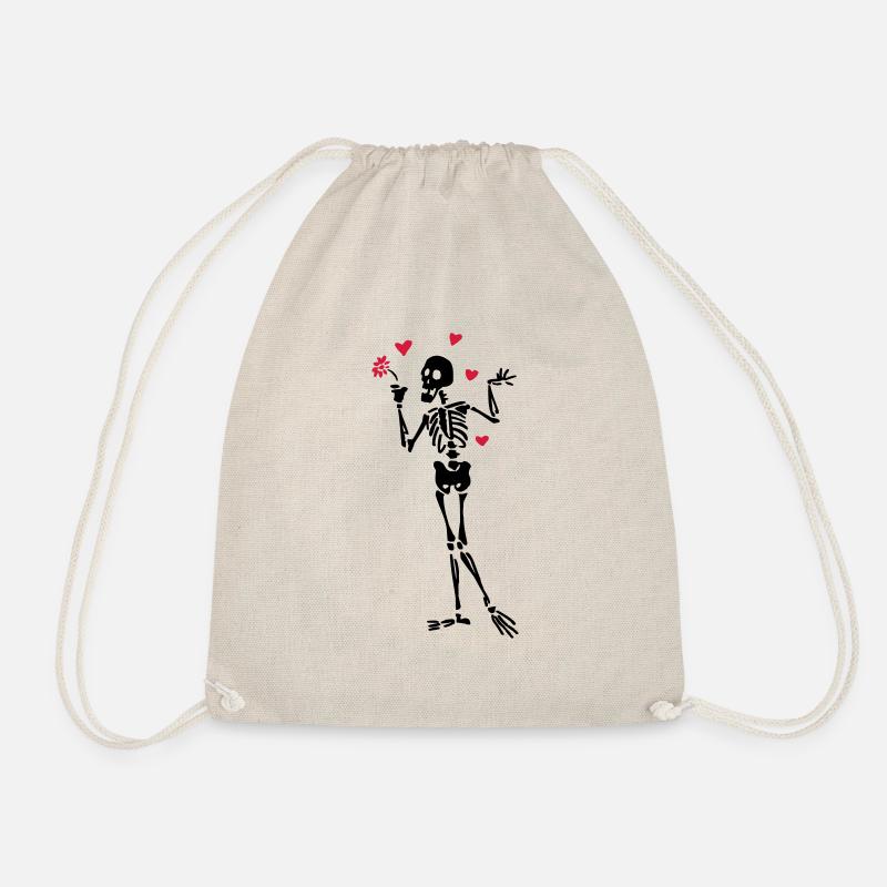 Skeleton lovers - Drawstring Bag - nature