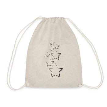 sterne - Drawstring Bag - nature - Front