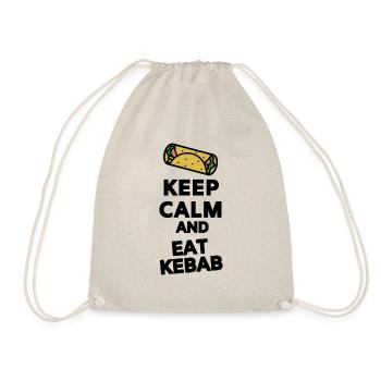 Keep Calm Eat Kebab - Sac de sport léger - nature - Devant