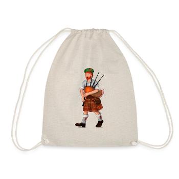 bagpiper - Drawstring Bag - nature - Front