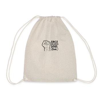 Amca Baba gibi ama daha Cool Turkish Uncle Baba - Drawstring Bag - nature - Front