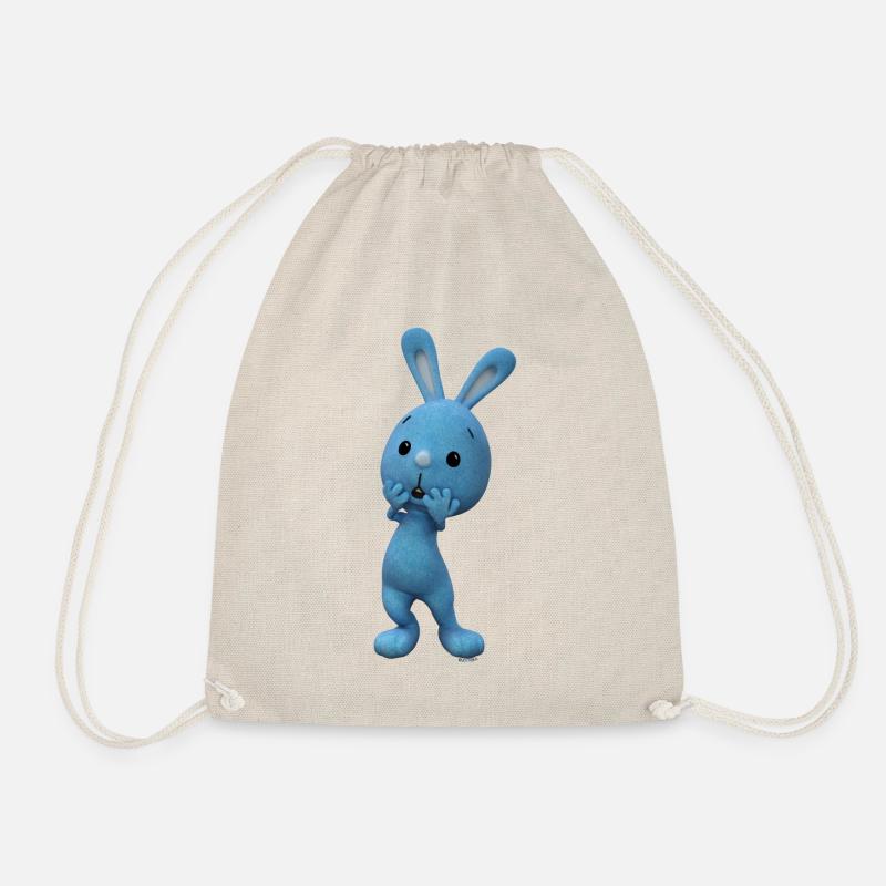 KiKANiNCHEN Rabbit Oops A Mishap - Drawstring Bag - nature