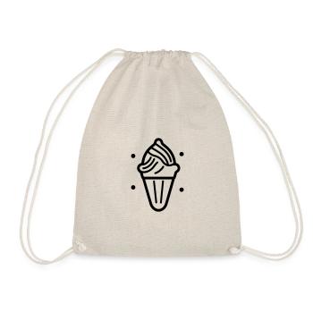 Glace - Sac de sport léger - nature - Devant
