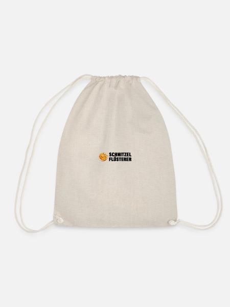 Schnitzel Deutsche Küche Schwäbisch Geschenk - Turnbeutel - Natur