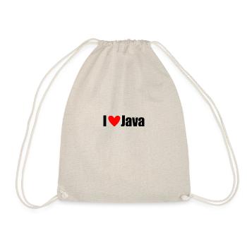J'AIME Java - Sac de sport léger - nature - Devant