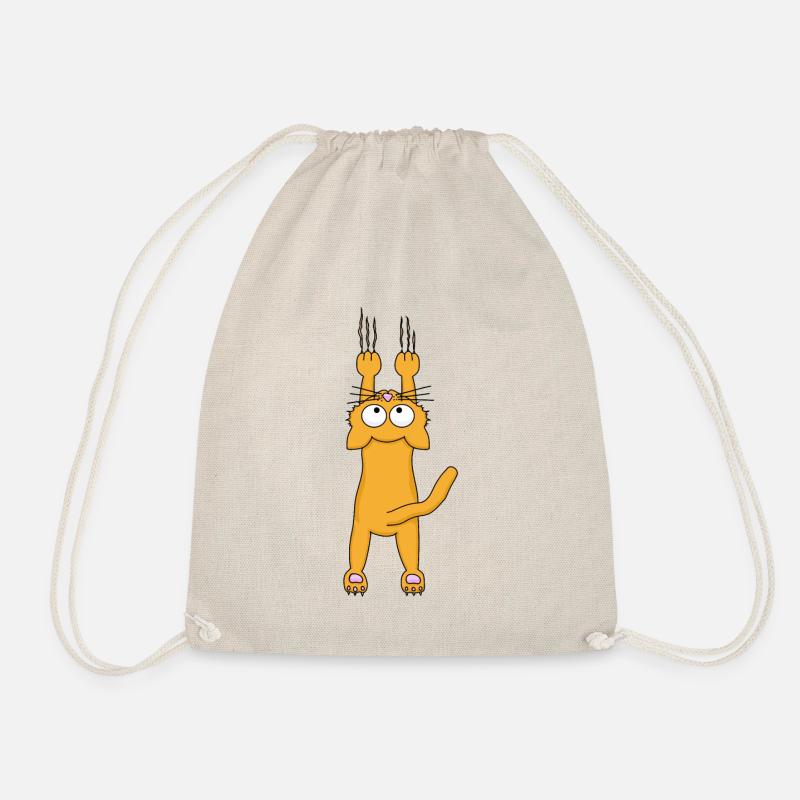 Chat orange - Sac de sport léger - nature