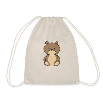 Teddybär - Turnbeutel - Natur - Vorne