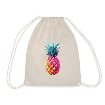 Pineapple - Drawstring Bag - nature - Front
