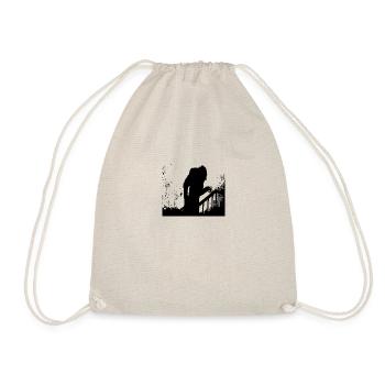 good morning - Drawstring Bag - nature - Front