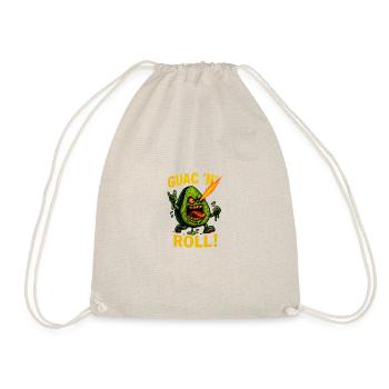 Guac ’n’ Roll - Turnbeutel - Natur - Vorne