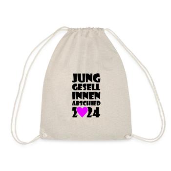 Hen party 2024 - Drawstring Bag - nature - Front