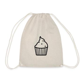 Muffin - Turnbeutel - Natur - Vorne