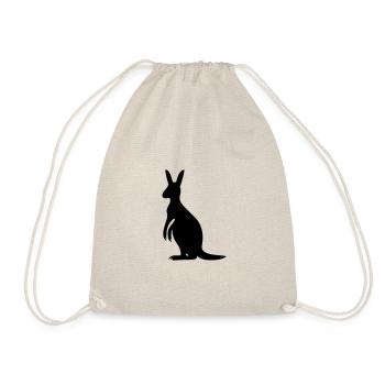 kangaroo - Drawstring Bag - nature - Front