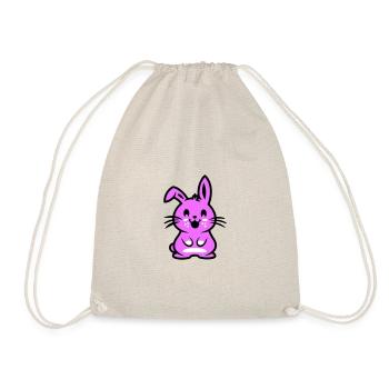 Easter Symbol Bunny - Drawstring Bag - nature - Front