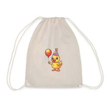 Bande dessinée d’anniversaire de canard - Sac de sport léger - nature - Devant