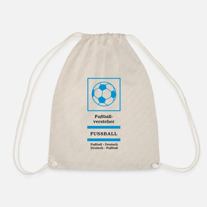 Football understanders - Drawstring Bag - nature
