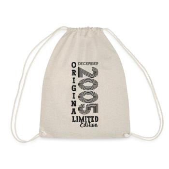 Cadeau original du 17e anniversaire de décembre 2005 - Sac de sport léger - nature - Devant