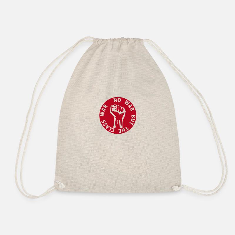 1 color - no war but the class war - against - Turnbeutel - Natur