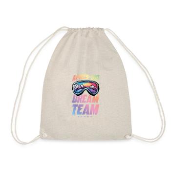 Masque de ski après-ski Dream Team - Sac de sport léger - nature - Devant