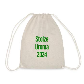 Fière arrière-grand-mère 2024 - Sac de sport léger - nature - Devant