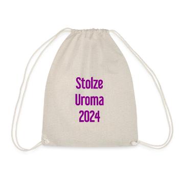 Fière arrière-grand-mère 2024 - Sac de sport léger - nature - Devant