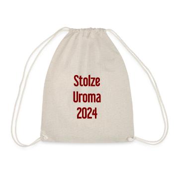 Fière arrière-grand-mère 2024 - Sac de sport léger - nature - Devant