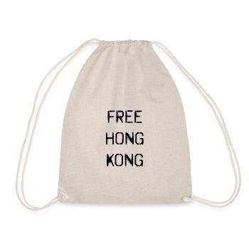 Free Hong Kong - Turnbeutel - Natur - Vorne