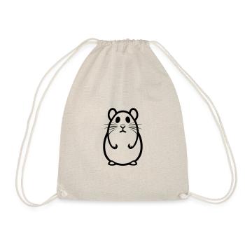 Hamster - Turnbeutel - Natur - Vorne