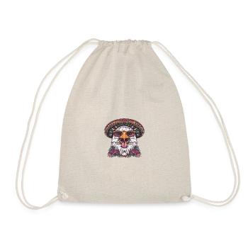 Aigle Bande Dessinée Drôle Sombrero - Sac de sport léger - nature - Devant