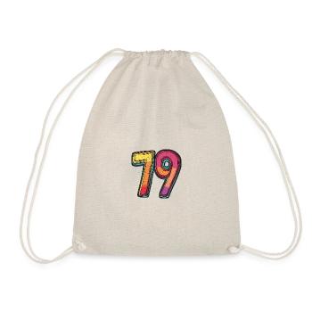 79 Number Symbol - Drawstring Bag - nature - Front
