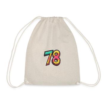 78 Number Symbol - Drawstring Bag - nature - Front