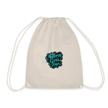Mallorca Girls Tour Heart - Drawstring Bag - nature - Front
