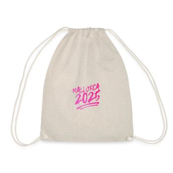 Mallorca 2025 - Drawstring Bag - nature - Front