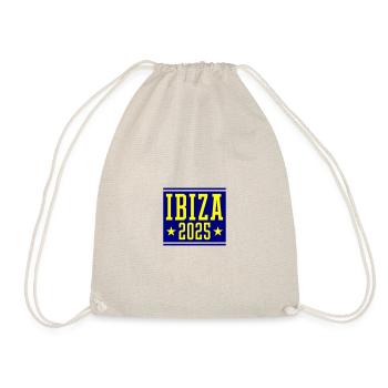 Ibiza 2025 - Drawstring Bag - nature - Front