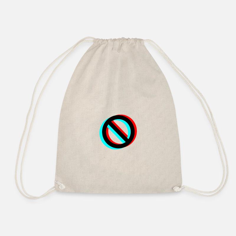 STOP - Drawstring Bag - nature