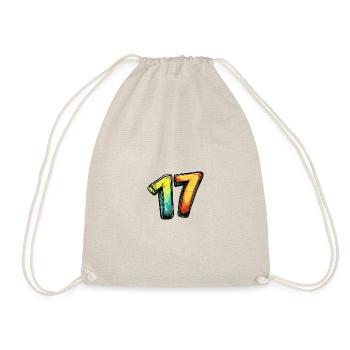17 Number symbol - Drawstring Bag - nature - Front